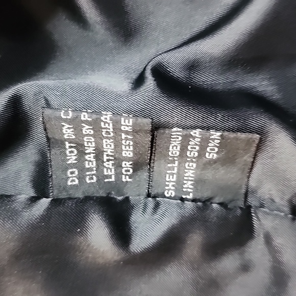 EUC Georgetown Leather Design Vintage Collared Belt Trenchcoat Size 9/10 - Picture 15 of 16